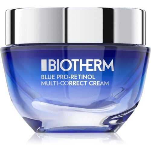 Blue Pro-Retinol Multi Correct Cream crema multi-correttiva contro i segni dell’invecchiamento con retinolo da donna 50 ml - Biotherm - Modalova