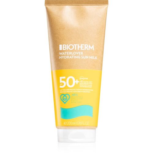 Waterlover Hydrating Sun Milk SPF50+ leche bronceadora SPF 50+ 200 ml - Biotherm - Modalova
