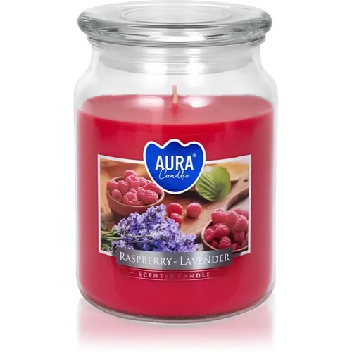 Premium Line Raspberry -Lavender vela perfumada 500 g - BISPOL - Modalova