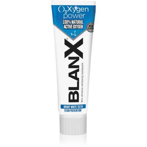 O3X Toothpaste pasta de dientes natural para proteger el esmalte dental y blanquear los dientes de una manera suave 75 ml - BlanX - Modalova