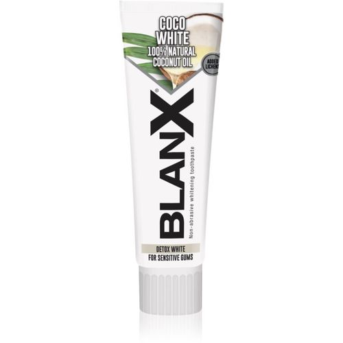 White Detox Coconut pasta de dientes blanqueadora con aceite de coco 75 ml - BlanX - Modalova