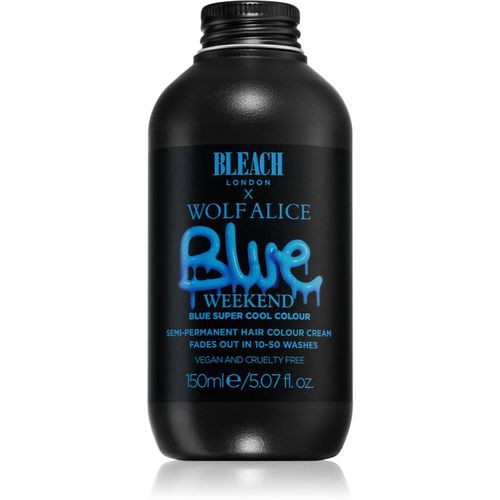 Super Cool Haartönung Farbton Blue Weekend 150 ml - Bleach London - Modalova