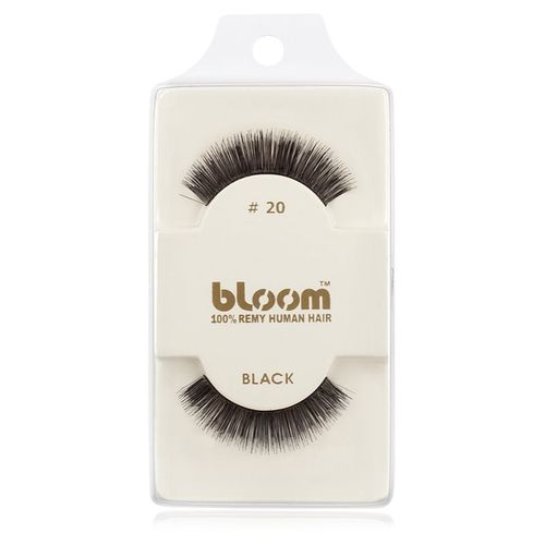 Natural ciglia finte in capelli naturali No. 20 (Black) 1 cm - Bloom - Modalova