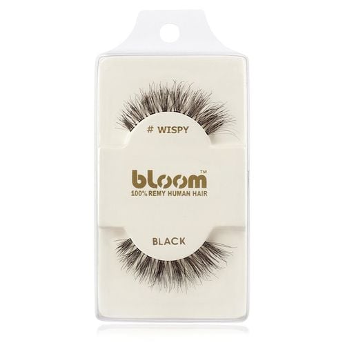 Natural ciglia finte in capelli naturali (Wispy, Black) 1 cm - Bloom - Modalova