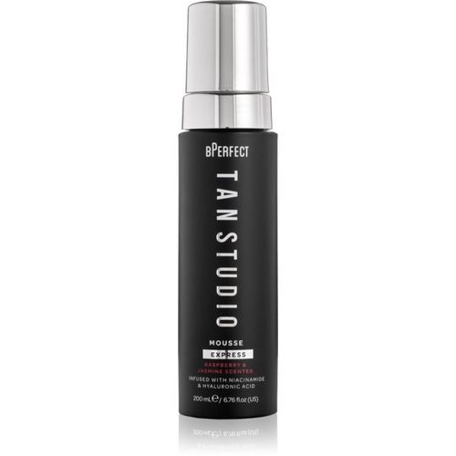 Tan Studio Mousse Express espuma autobronceadora con aroma Raspberry & Jasmine 200 ml - BPerfect - Modalova