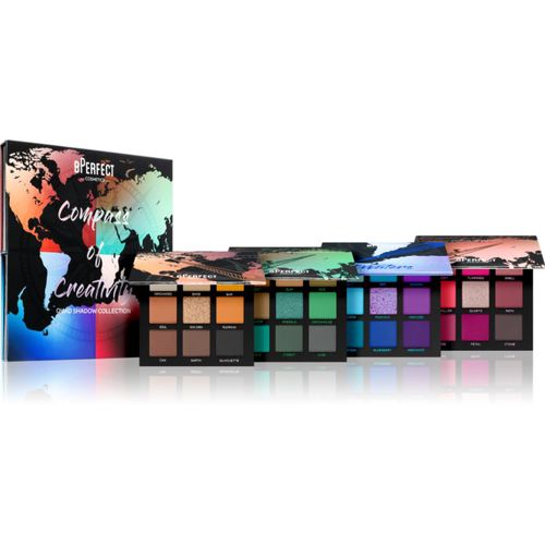 Compass of Creativity Quad Shadow Collection set de paletas de sombras de ojos - BPerfect - Modalova