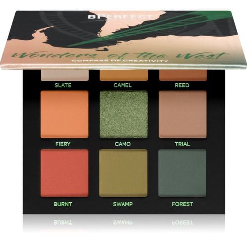 Compass of Creativity Vol. 2 paleta de sombras de ojos Wonders of the West 110 g - BPerfect - Modalova