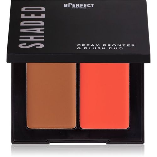 Shaded Cream Bronzer & Blush Duo bronceador y colorete tono 02 Medium 7 g - BPerfect - Modalova