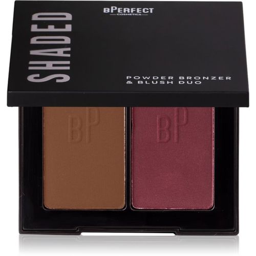 Shaded Powder Bronzer & Blush Duo bronceador y colorete tono 05 Deep 7 g - BPerfect - Modalova