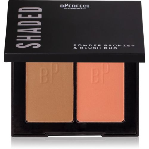 Shaded Powder Bronzer & Blush Duo bronceador y colorete tono 01 Light 7 g - BPerfect - Modalova