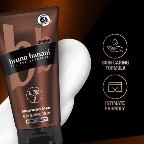 Magnetic Man crema de ducha para el afeitado para hombre 150 ml - Bruno Banani - Modalova