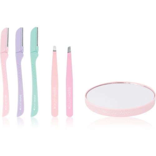 Brow Shaping Set kit para unas cejas perfectas - Brushworks - Modalova