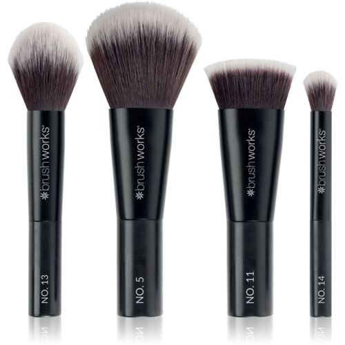 On The Move Makeup Minis Complexion set de brochas - Brushworks - Modalova