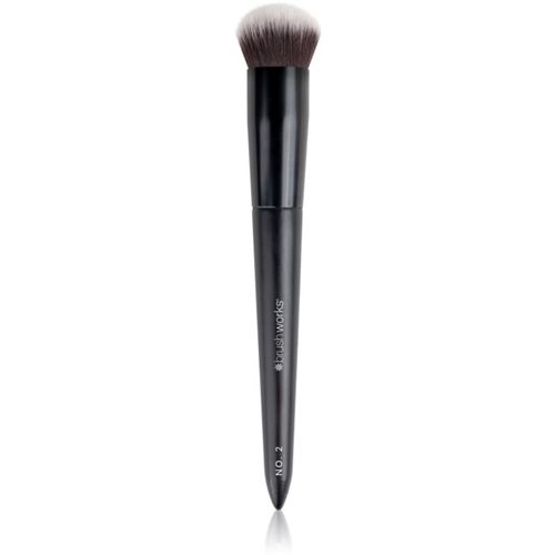 Buffing Foundation Brush brocha para maquillaje tipo NO. 2 1 ud - Brushworks - Modalova
