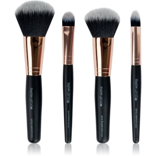 Travel Brush Set set de mini brochas - Brushworks - Modalova