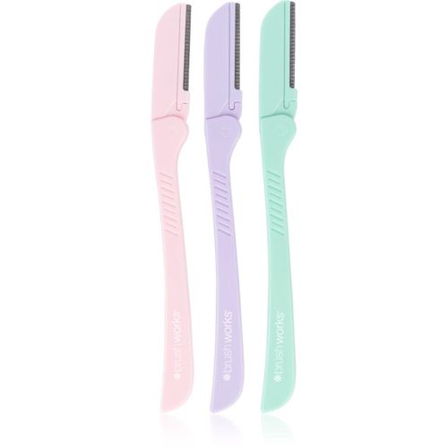 Precision Eyebrow Razor Pastel navaja de cejas - Brushworks - Modalova
