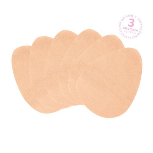 Assorted Complexion cinta adhesiva para el pecho 3 ud - Brushworks - Modalova