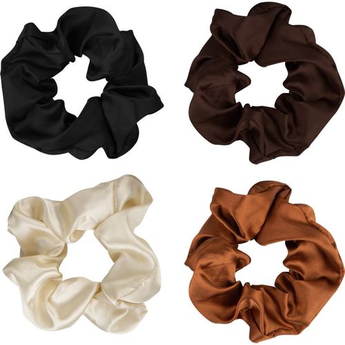 Satin Scrunchies Natural gomas para cabello - Brushworks - Modalova