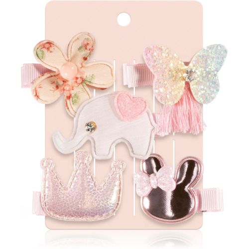 KIDS Elephant hair clip set forcine per capelli Elephant 5 pz - BrushArt - Modalova