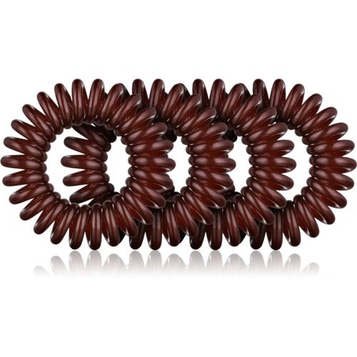 Hair Rings elastici per capelli Brown 4 pz - BrushArt - Modalova