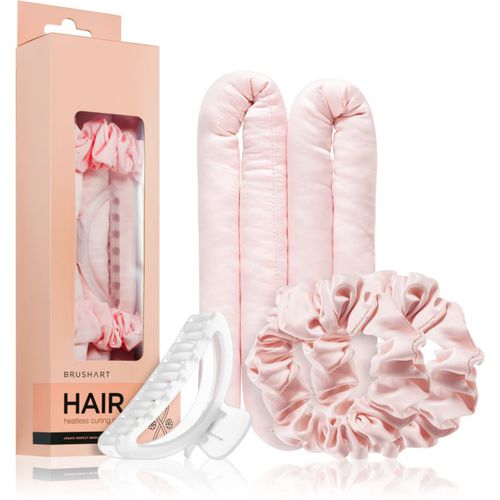 Hair Heatless hair curling set set para rizado de cabello Pink - BrushArt - Modalova