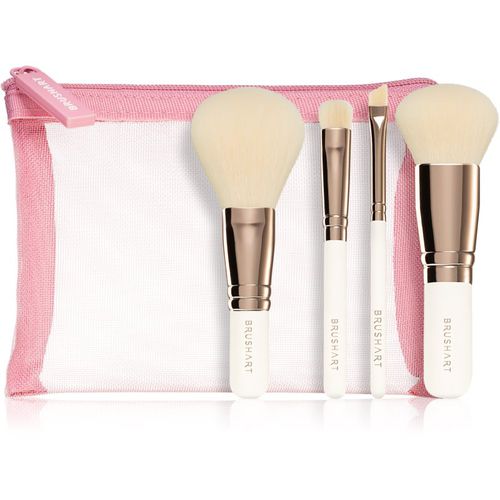 Basic On-the-go Glam mini make-up brush set conjunto de pinceles de viaje con neceser (mini) - BrushArt - Modalova