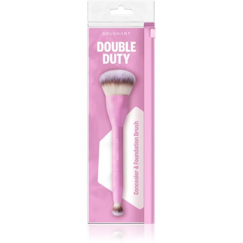 Double Duty Concealer & Foundation brush Brocha para base y corrector de dos caras 1 ud - BrushArt - Modalova