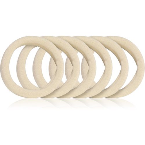 Hair Band elastici per capelli Beige 6 pz - BrushArt - Modalova