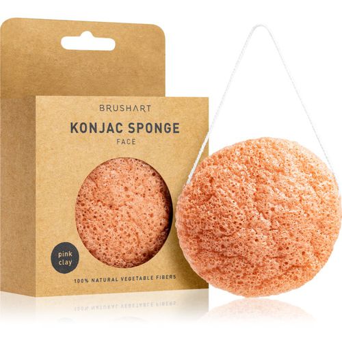 Home Salon Konjac sponge esponja exfoliante suave para el rostro Pink Clay 5 g - BrushArt - Modalova