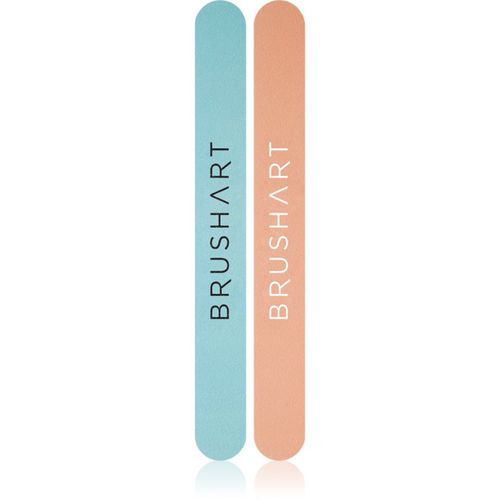 Accessories Nail file duo set de limas de uñas tono Apricot/Minty 2 ud - BrushArt - Modalova