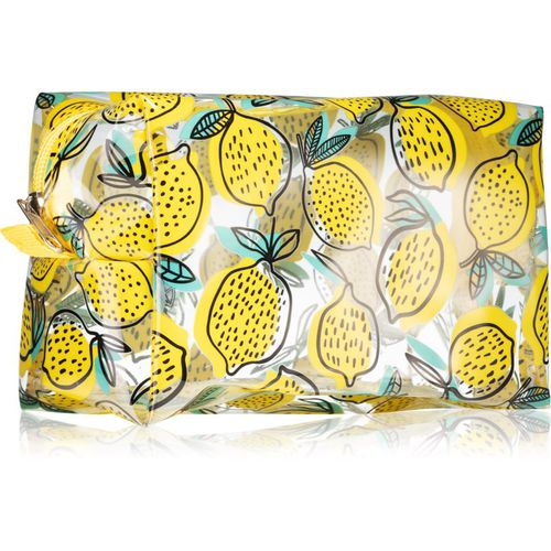 Accessories Transparent cosmetic bag trousse per cosmetici trasparente Lemon 1 pz - BrushArt - Modalova