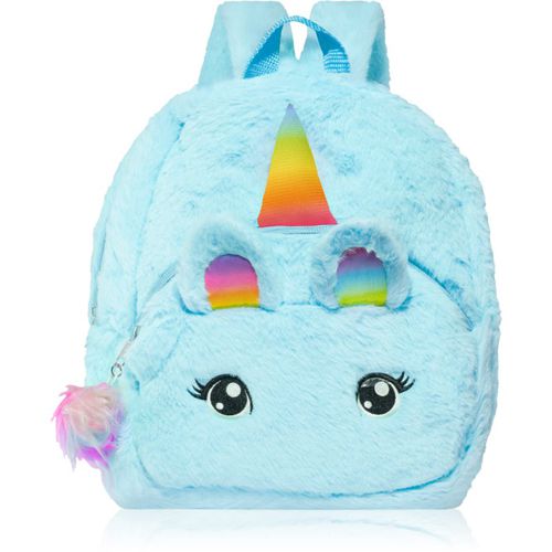 KIDS Fluffy unicorn backpack Large mochila infantil Blue (29 x 33 cm) 1 ud - BrushArt - Modalova