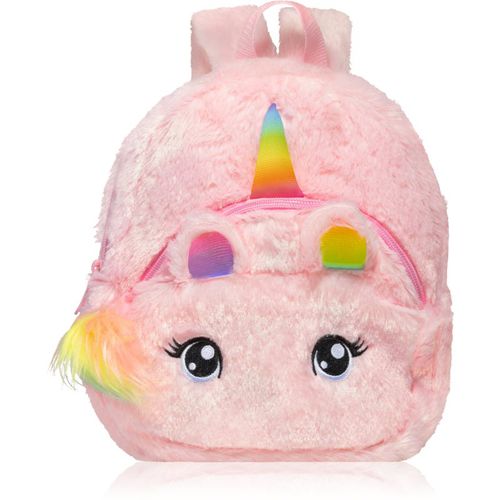 KIDS Fluffy unicorn backpack Small mochila infantil Pink (20 x 23 cm) 1 ud - BrushArt - Modalova