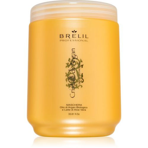 Cristalli di Argan Mask maschera di idratazione profonda per tutti i tipi di capelli 1000 ml - Brelil Professional - Modalova