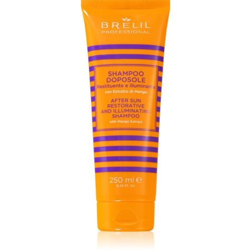 Solaire After Sun Shampoo champú nutritivo para cabello contra los efectos del sol, el cloro y la sal 250 ml - Brelil Professional - Modalova