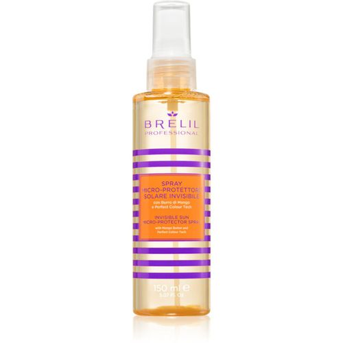 Invisible Sun Micro-Protector Spray spray protector invisible para cabello maltratado por el sol 150 ml - Brelil Professional - Modalova