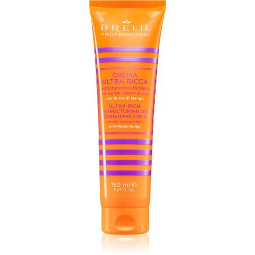 Crema Ultra Ricca crema nutriente ristrutturante per capelli affaticati da cloro, sole e acqua salata 150 ml - Brelil Professional - Modalova