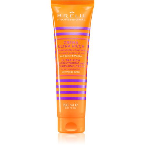 Crema Ultra Ricca crema reestructurante nutritiva para cabello contra los efectos del sol, el cloro y la sal 150 ml - Brelil Professional - Modalova