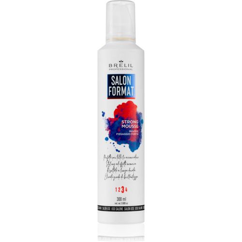 Salon Format Strong Mousse schiuma ultra fissante per rinforzare 300 ml - Brelil Professional - Modalova