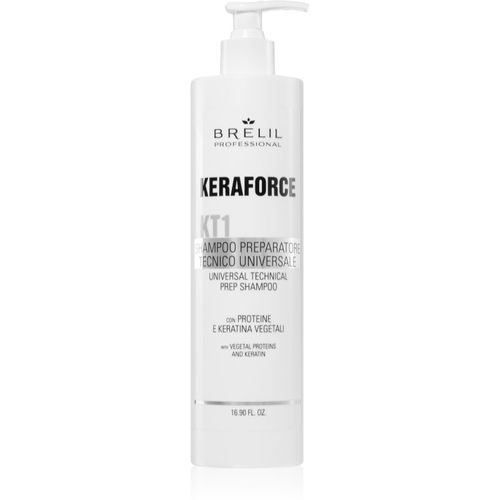 Keraforce Feuchtigkeitspflege zur Nutzuung vor der Haarwäsche für alle Haartypen 500 ml - Brelil Professional - Modalova