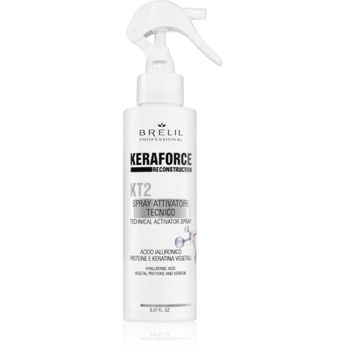 Keraforce Reconstruction spray attivatore con acido ialuronico 150 ml - Brelil Professional - Modalova