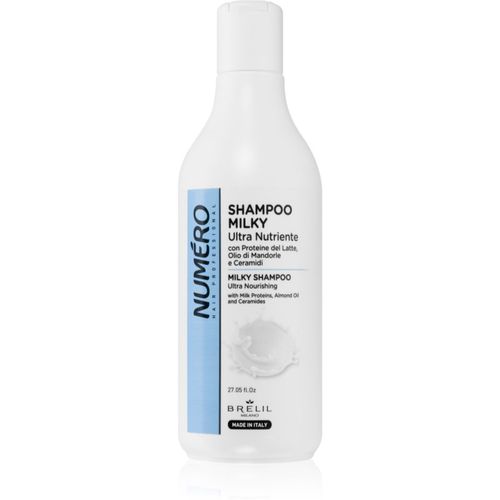 Milky Ultra Nutriente Shampoo shampoo nutriente per tutti i tipi di capelli 800 ml - Brelil Professional - Modalova