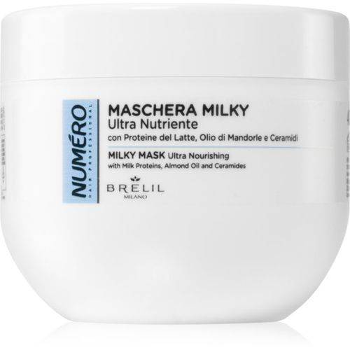 Milky Ultra Nutriente Mask maschera nutriente per tutti i tipi di capelli 400 ml - Brelil Professional - Modalova