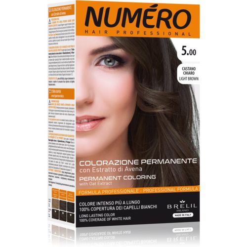 Permanent Coloring tinta per capelli colore 5.00 Light Brown 125 ml - Brelil Professional - Modalova