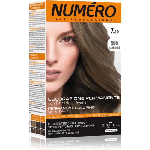 Permanent Coloring tinta per capelli colore 7.10 Ash Blonde 125 ml - Brelil Professional - Modalova