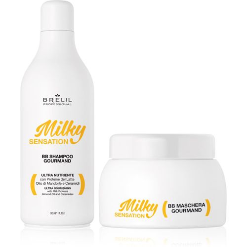 Milky Sensation Set lote de regalo para cabello maltratado o dañado - Brelil Professional - Modalova