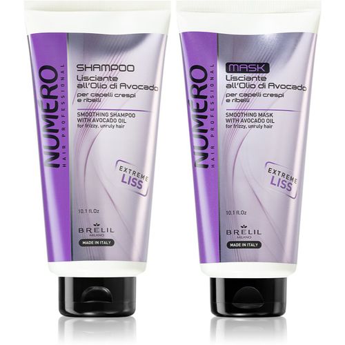 Smoothing Set lote de regalo para cabello rebelde - Brelil Professional - Modalova