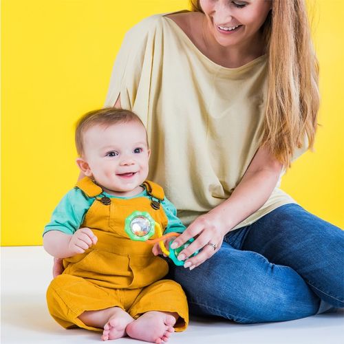 Teether & Rattle sonajero 3m+ 1 ud - Bright Starts - Modalova