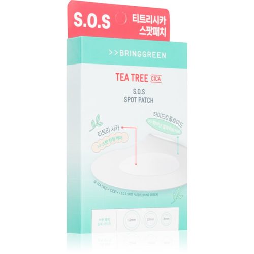 Tea Tree Cica SOS Spot Patch parches para pieles problemáticas con efectos calmantes 100 ud - BRINGGREEN - Modalova