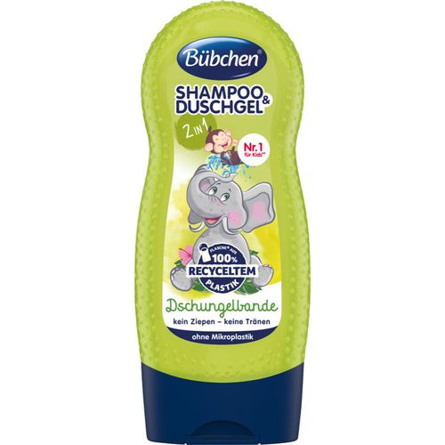 Kids Jungle Fever champú y gel de ducha 2 en 1 230 ml - Bübchen - Modalova